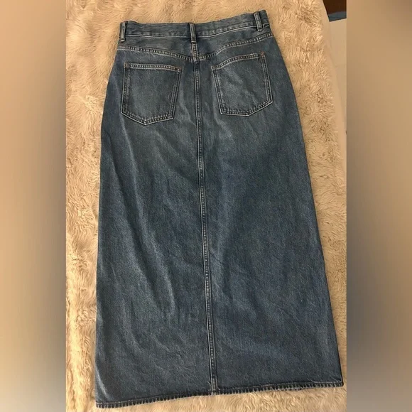 Madwell Rilee Denim Midi Skirt - Picture 8 of 9